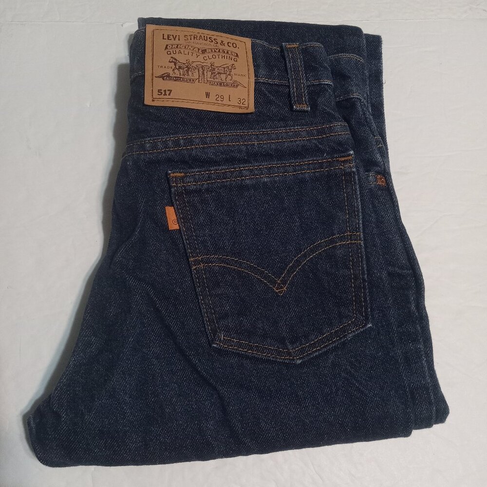 Levi's 517 Men's Orange Tag VTG 90's Made in USA Jeans 29